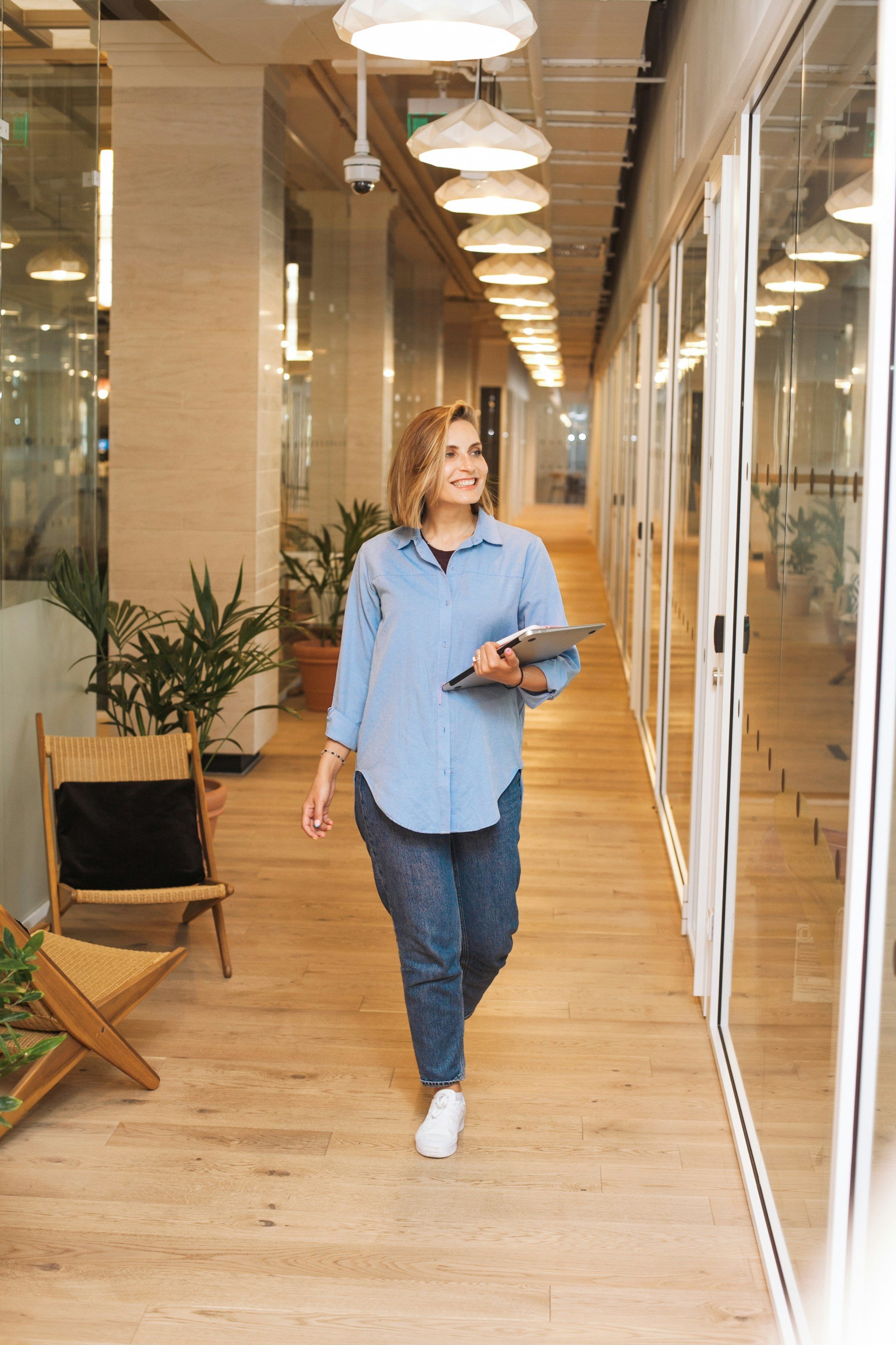Corporate health woman